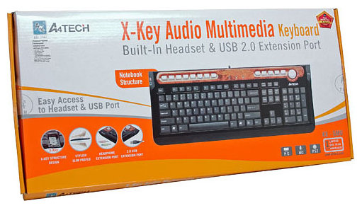   A4 Tech KX-6MU Black PS/2 (KX-6MU-PS)  2