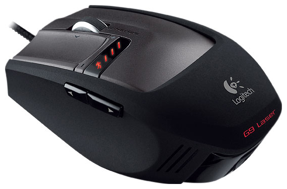   Logitech G9 Laser Mouse Black USB (910-000175)  1