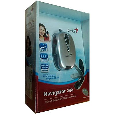   Genius Navigator 380 Silver USB (GM-Navigator 380 S)  3