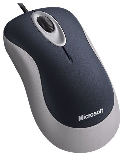   Microsoft Comfort Optical Mouse 1000 Black-Grey USB (69H-00007)  1