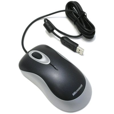   Microsoft Comfort Optical Mouse 1000 Black-Grey USB (69H-00007)  3