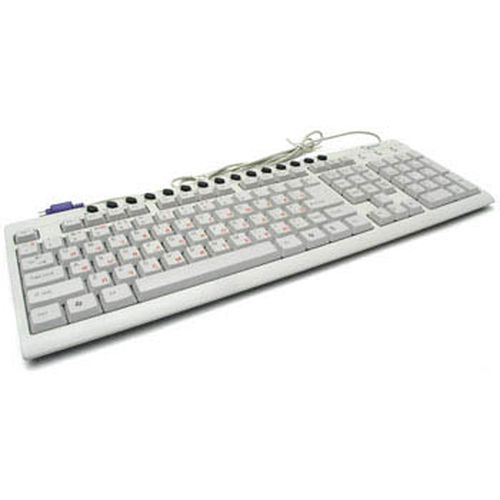   Gembird KB-8300M-R White PS/2 (KB-8300M-R)  2