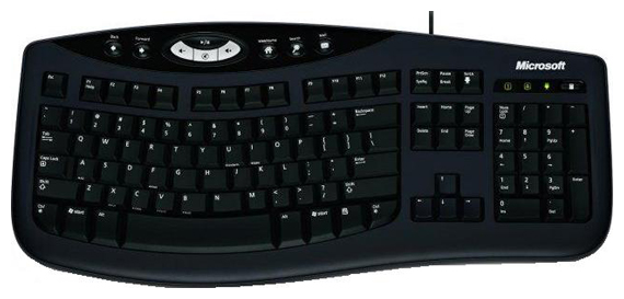   Microsoft Comfort Curve Keyboard 2000 Black USB (B2L-00069)  1