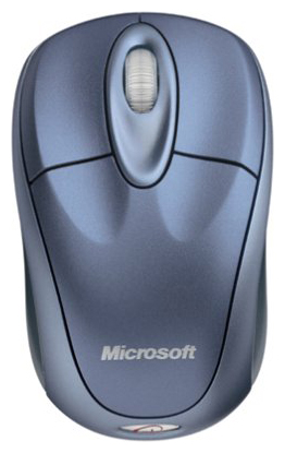   Microsoft Wireless Notebook Optical Mouse Winter Blue USB (62Z-00028)  1