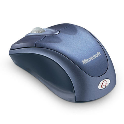   Microsoft Wireless Notebook Optical Mouse Winter Blue USB (62Z-00028)  2