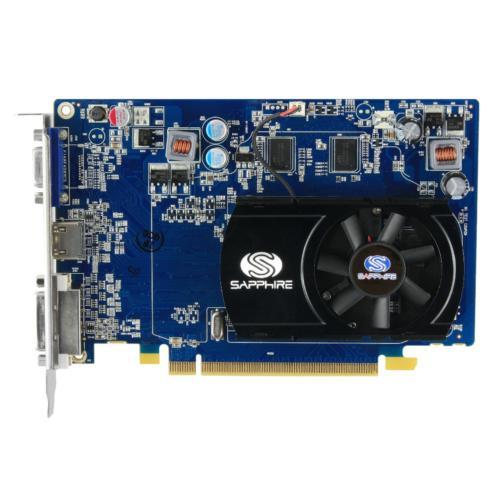   Sapphire Radeon HD 5550 550 Mhz PCI-E 2.0 512 Mb 1400 Mhz 128 bit DVI HDMI HDCP (11170-16-10R)  2