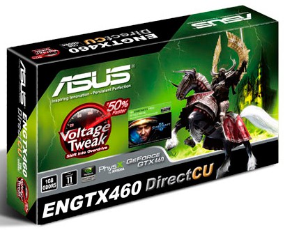   Asus GeForce GTX 460 675 Mhz PCI-E 2.0 1024 Mb 3600 Mhz 256 bit 2xDVI Mini-HDMI HDCP Cool (ENGTX460 DIRECTCU/G/2DI/1GD5)  2