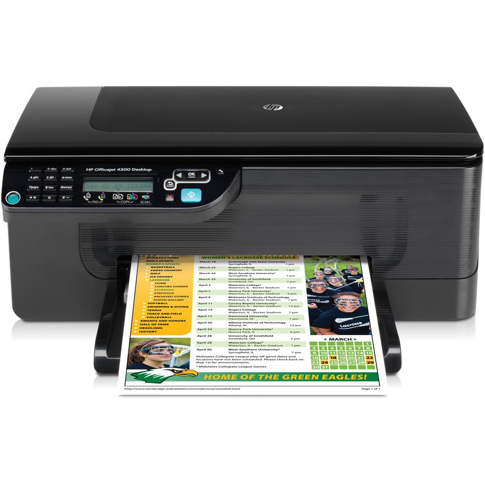   HP Officejet 4500 Desktop All-in-One (CM753A)  1