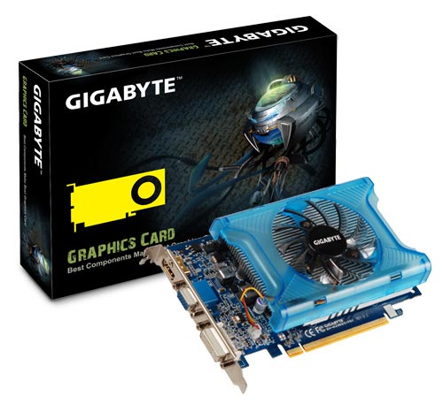   Gigabyte GeForce GT 220 625 Mhz PCI-E 2.0 1024 Mb 1600 Mhz 128 bit DVI HDMI HDCP (GV-N220-1GI)  2