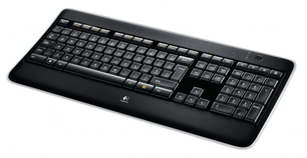   Logitech Wireless Illuminated Keyboard K800 Black USB (920-002395)  3