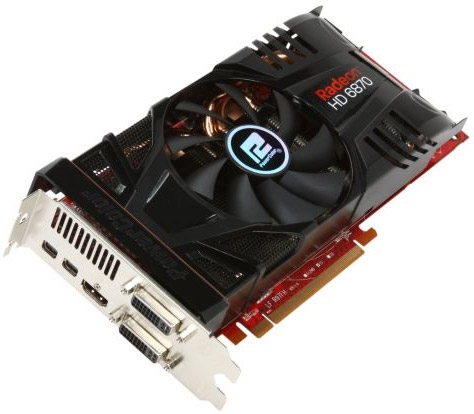   PowerColor Radeon HD 6870 900Mhz PCI-E 2.1 1024Mb 4200Mhz 256 bit 2xDVI HDMI HDCP Cool (AX6870 1GBD5-2DH)  2