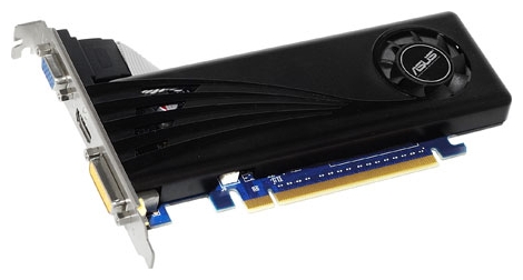   Asus GeForce 8400 GS 589Mhz PCI-E 2.0 512Mb 667Mhz 64 bit DVI HDMI HDCP (EN8400GS/DI/512MD2(LP))  1