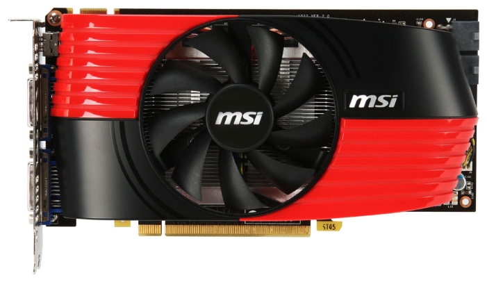   MSI GeForce GTX 460 725Mhz PCI-E 2.0 1024Mb 3600Mhz 256 bit 2xDVI Mini-HDMI HDCP (N460GTX-M2D1GD5/OC)  2