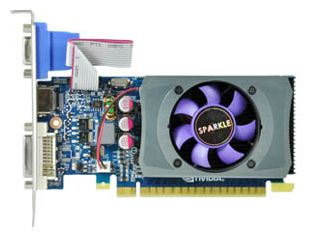   Sparkle GeForce GT 430 700Mhz PCI-E 2.0 512Mb 1400Mhz 128 bit DVI HDMI HDCP (SXT430512S3LNM)  1