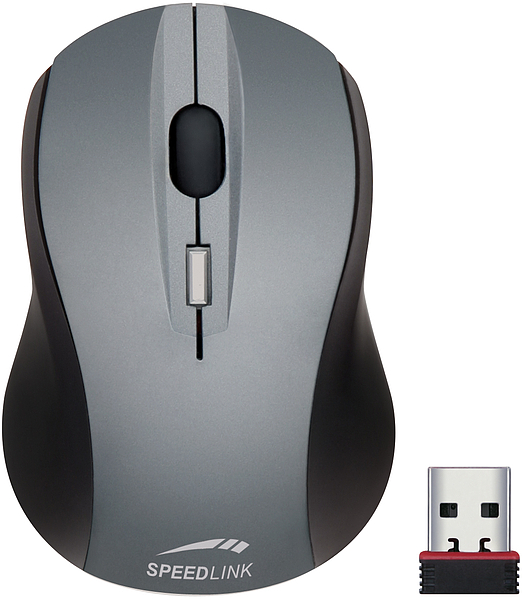   Speed-Link Apex Nano Receiver Mouse SL-6360-SGY (SL-6360-SGY)  1