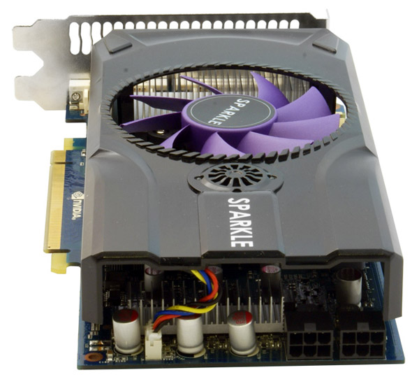   Sparkle GeForce GTX 460 SE 650Mhz PCI-E 2.0 1024Mb 3400Mhz 256 bit 2xDVI Mini-HDMI HDCP (SX460S1024D5NM)  3