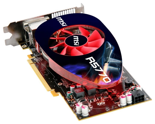   MSI Radeon HD 5770 850Mhz PCI-E 2.1 1024Mb 4800Mhz 128 bit 2xDVI HDMI HDCP Seaweed (R5770-PM2D1G/SEAWEED)  2