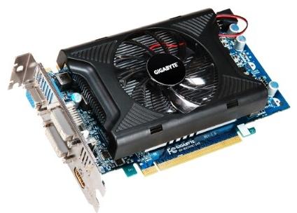   Gigabyte Radeon HD 6750 740Mhz PCI-E 2.1 1024Mb 4800Mhz 128 bit 2xDVI HDMI HDCP (GV-R675OC-1GI)  1