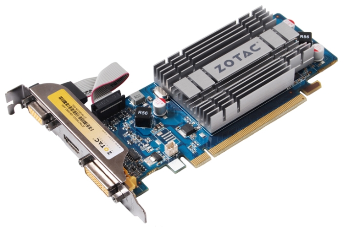   Zotac GeForce 8400 GS 520Mhz PCI-E 1024Mb 1200Mhz 64 bit DVI HDMI HDCP (ZT-84GEL2M-HSL)  1