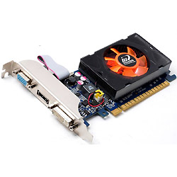   InnoVISION GeForce GT 520 810Mhz PCI-E 2.0 1024Mb 1333Mhz 64 bit DVI HDMI HDCP (N520-1DDV-D3BX)  2