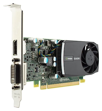   HP Quadro 400 PCI-E 2.0 512Mb 64 bit DVI (LD542AA)  1