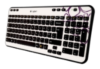   Logitech Wireless Keyboard K360 Purple Pebbles USB (920-003538)  1