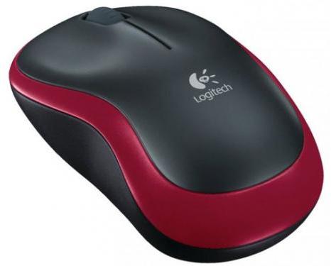   Logitech Wireless Mouse M185 Red USB (910-002240)  2