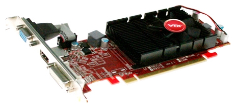   VTX3D Radeon HD 6450 750Mhz PCI-E 2.1 512Mb 3600Mhz 64 bit DVI HDMI HDCP (VX6450 512MD5-H)  1