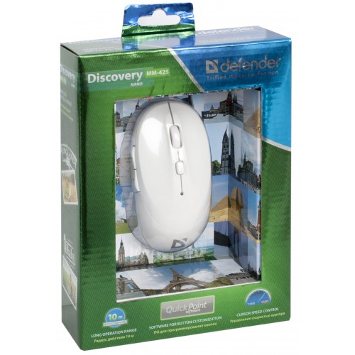   Defender Discovery MM-425 Nano White USB (52425)  2