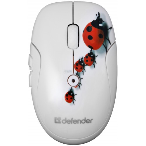   Defender To-GO MS-565 Nano Orange-White USB (52567)  2