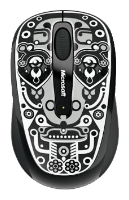   Microsoft Wireless Mobile Mouse 3500 Artist Edition Jonny Wan Grey-Black USB (GMF-00155)  1