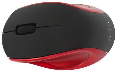   Oklick 412 MW Wireless Optical Mouse Black-Red USB (412MW Black/Red)  2