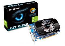   Gigabyte GeForce GT 630 810Mhz PCI-E 2.0 2048Mb 1600Mhz 128 bit DVI HDMI HDCP (GV-N630-2GI)  2