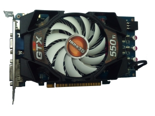   InnoVISION GeForce GTX 550 Ti 920Mhz PCI-E 2.0 2048Mb 4100Mhz 192 bit DVI HDMI HDCP (N550-2SDN-E5GX)  2