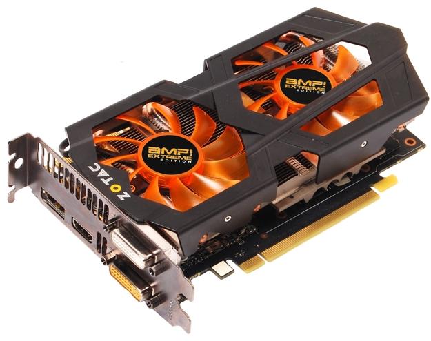   Zotac GeForce GTX 660 Ti 1098Mhz PCI-E 3.0 2048Mb 6608Mhz 192 bit 2xDVI HDMI HDCP (ZT-60806-10P)  1