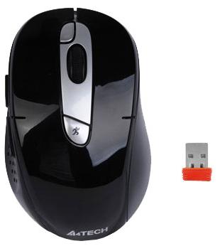   A4 Tech G11-570HX DustFree HD Mouse Black-Silver USB (G11-570HX-1)  1