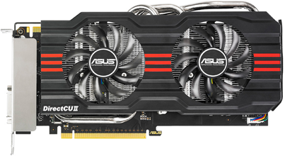   Asus GeForce GTX 660 1072Mhz PCI-E 3.0 2048Mb 6108Mhz 192 bit 2xDVI HDMI HDCP Cool (GTX660-DC2TG-2GD5)  2