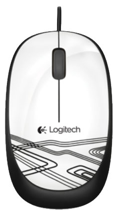   Logitech Mouse M105 White USB (910-003117)  1