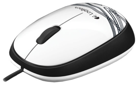   Logitech Mouse M105 White USB (910-003117)  3