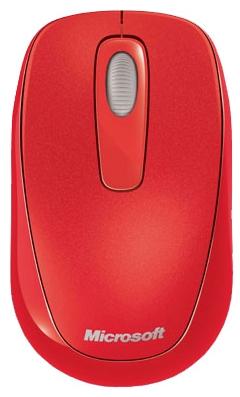   Microsoft Wireless Mobile Mouse 1000 Red USB (2CF-00040)  1