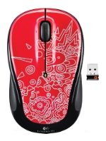   Logitech Wireless Mouse M325 red topogrpahy Red-Black USB (910-003029)  1