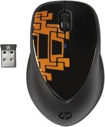   HP H2F42AA X4000 Scrap Metal Mouse Black-Red USB (H2F42AA)  2