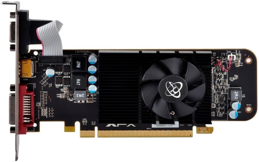   XFX Radeon R7 240 750Mhz PCI-E 3.0 2048Mb 1600Mhz 128 bit DVI HDMI HDCP (R7-240A-CLF2)  2