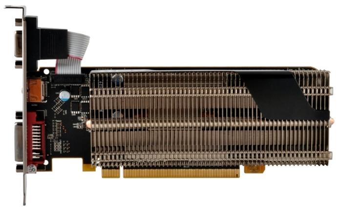   XFX Radeon R7 240 730Mhz PCI-E 3.0 2048Mb 1600Mhz 128 bit DVI HDMI HDCP Silent (R7-240A-CLH4)  1