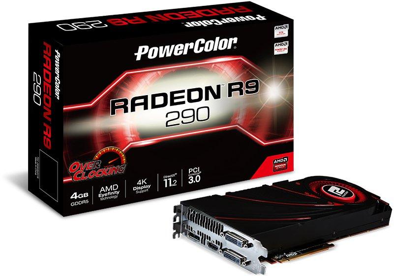   PowerColor Radeon R9 290 975Mhz PCI-E 3.0 4096Mb 5000Mhz 512 bit 2xDVI HDMI HDCP (AXR9 290 4GBD5-MDH/OC)  4