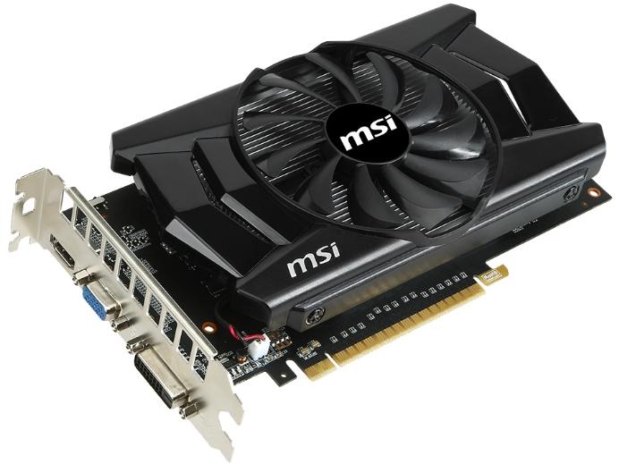   MSI GeForce GTX 750 Ti 1059Mhz PCI-E 3.0 2048Mb 5400Mhz 128 bit DVI HDMI HDCP (N750Ti-2GD5/OC)  1