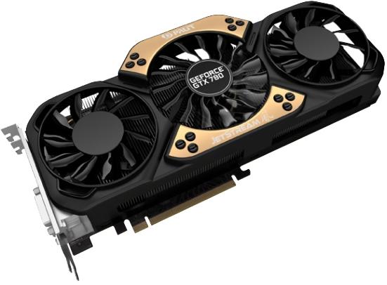   Palit GeForce GTX 780 902Mhz PCI-E 3.0 6144Mb 6008Mhz 384 bit 2xDVI HDMI HDCP (NE5X780H10JB-1100J)  1