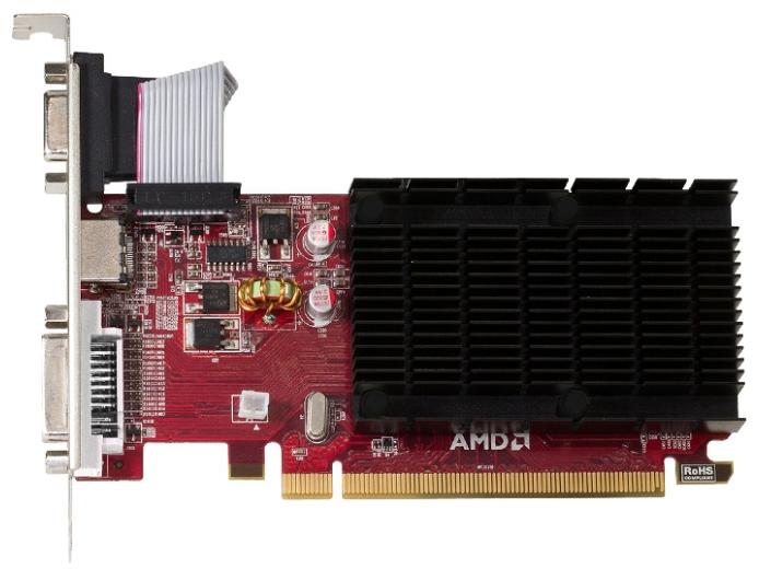   PowerColor Radeon HD 5450 650Mhz PCI-E 2.1 1024Mb 800Mhz 64 bit DVI HDMI HDCP V3 UEFI (AX5450 1GBK3-SHEV3)  1