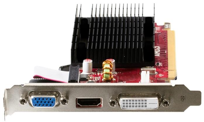   PowerColor Radeon HD 5450 650Mhz PCI-E 2.1 1024Mb 800Mhz 64 bit DVI HDMI HDCP V3 UEFI (AX5450 1GBK3-SHEV3)  3