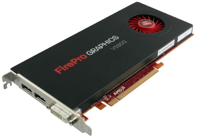   Sapphire FirePro V5900 600Mhz PCI-E 2.1 2048Mb 256 bit DVI (31004-20-40R)  2